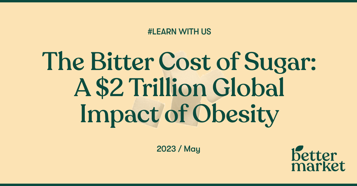The Bitter Cost of Sugar A 2 Trillion Global Impact of Obesity